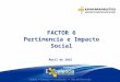 Presentación factor 6   proyección social