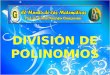 División de polinomios   2º