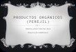 Productos orgánicos (perejil)