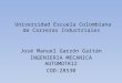 Universidad escuela colombiana de carreras industriales