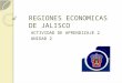 Regiones Económicas de Jalisco: Mi Región