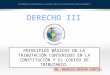 Principios del Derecho Tributario Ecuatoriano