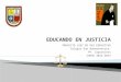 Educando en justicia 2012 13