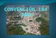 Convención 184  años