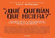 ¿QUÉ QUERÍAN QUE HICIERA? de Luis Astorga