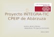 Proyecto integra tic cpeip de abárzuza