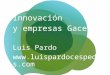 Innovacion y empresas gacela'. Una presentación de Luis Pardo