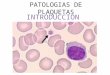Patologias de plaquetas