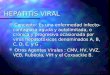 Hepatitis viral a,b,c,d,e,g