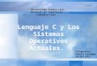 Lenguaje C y los sistemas operativos