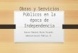Obras y servicios públicos en independencia