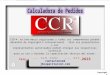 Calculadora de Pedidos CCR®