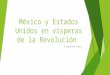 México y estados unidos en vísperas de la