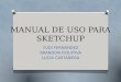 Manual de uso para sketchup