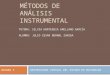 Métodos de análisis instrumental