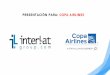 Presentacion interlat group 2015 Copa_arlines