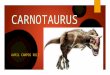 Carnotaurus avril campos