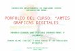Porfolio del curso Artes Gráficas Digitales. Primera edición