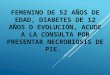 Ulcera de Pie Diabetico 1
