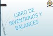 LIBRO DE INVENTARIOS y BALANCES-LIBRO DIARIO / Lizett Galvez - Anita Ortiz