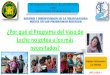 Boletin Nº 1: Programa Nacional Vaso de Leche - Perù