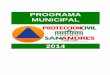 Programa municipal de pc sat 2014-2017