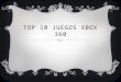 Top 10 juegos xbox 360