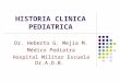 Historia Clinica Pediatrica 2010