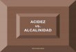 Acidez vs Alcalinidad