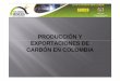 Exportacion Carbon Colombia