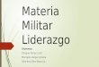 Materia Militar