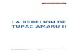 La Rebelion de Tupac Amaru II