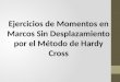 Ejercicios de Momentos en Marcos Sin Desplazamiento Por Hardy Cross