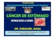 CANCER GÁSTRICO. CURSO DE CIRUGIA DEL SERVICIO DE CIRUGIA GENERAL DEL HOSPITAL DE EMERGENCIAS DE ROSARIO
