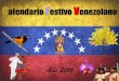 Calendario 2016 Festivo Venezolano