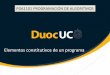 Elementos Constitutivos Programa (PROGRAMACIÓN DE ALGORITMOS DUOC UC).pdf