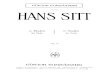 Estudos - Hans Sitt