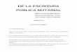De La Escritura Pública Notarial- Maria Luisa Lozada Bravo y Otras