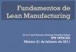UT I - Fundamentos de Lean Manufacturing