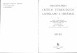 Diccionario Crítico Etimológico Castellano - Corominas - MI-RI