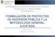 Presentacionproyectos de Inversión y mga.pdf