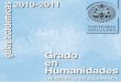 Grado Humanidades 2010-2011