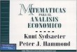 Matemáticas para el Análisis Económico (2 Ed) -  Sydsaeter Hammod.pdf