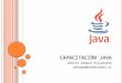 Capacitación Java Clase i