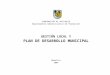 Plan de desarrollo municipal