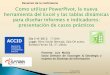 Conferencia PowerPivot TDS Excel LLEIDA Lmuñiz