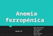 Caso Clinico Anemia Ferropenica