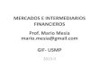 Mercados e Intermediarios Financieros