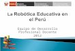 1 La Robótica Educativa en El Perú 2