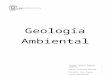 Geología Ambiental
